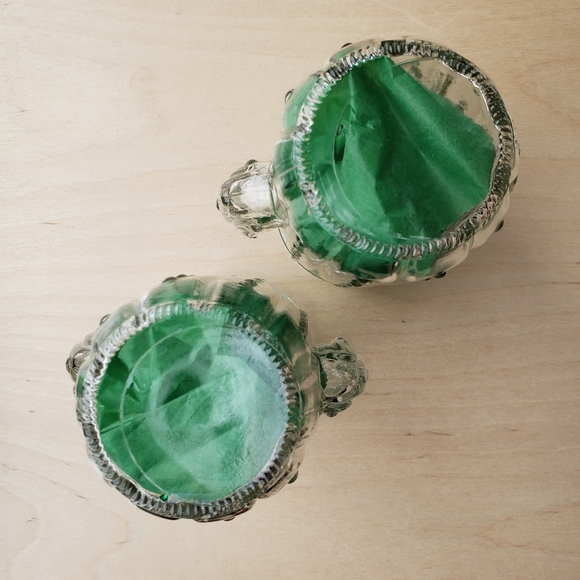 Glass Cactus Jars / Cups, Vintage 70s Inspired - Picture 5 of 8